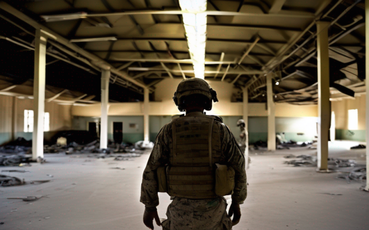 ‘Attacked 28 times in a day’ – BBC visits heavily targeted US-UK base in Iraq