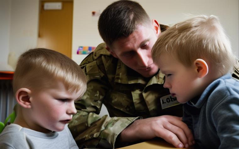 ‘They told me he was dead’: Children born near army base learn truth about UK soldier dads