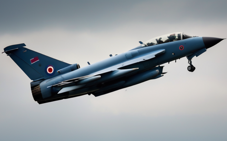 RAF jet carrying defence secretary has signal jammed near Russian border