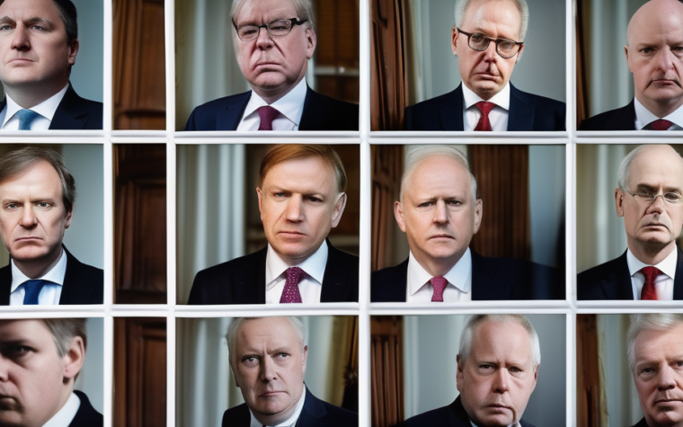 Watch: Resignations, drama and defiance at Downing Street