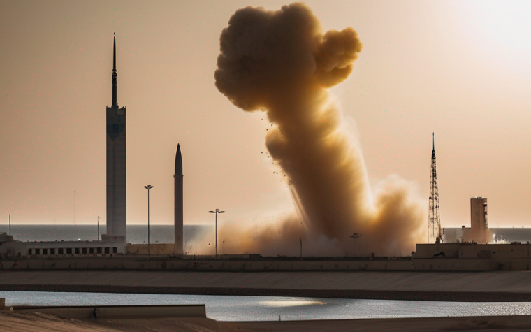 Live updates: Kuwait says it’s intercepting missiles as ‘explosion-like sounds’ heard near Iran’s Qeshm island