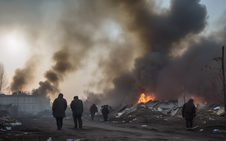 Massive Russian attack on cities across Ukraine kills at least nine people