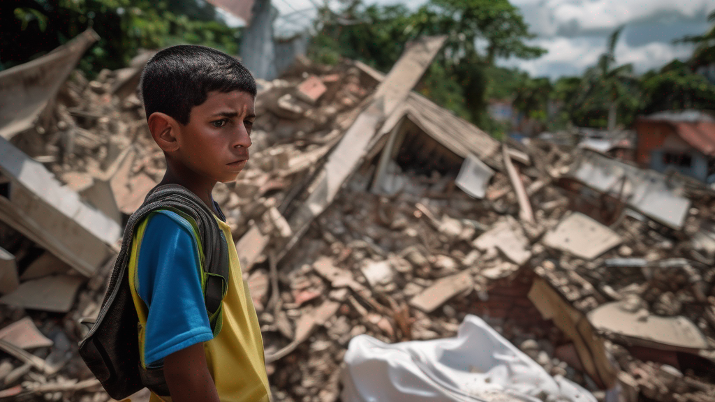 Two boys pulled from Venezuela earthquake rubble among 33 people rescued over weekend