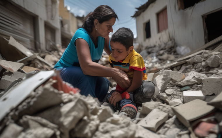Aunt of Venezuelan boy pulled from rubble tells BBC she will give him ‘mother’s warmth’